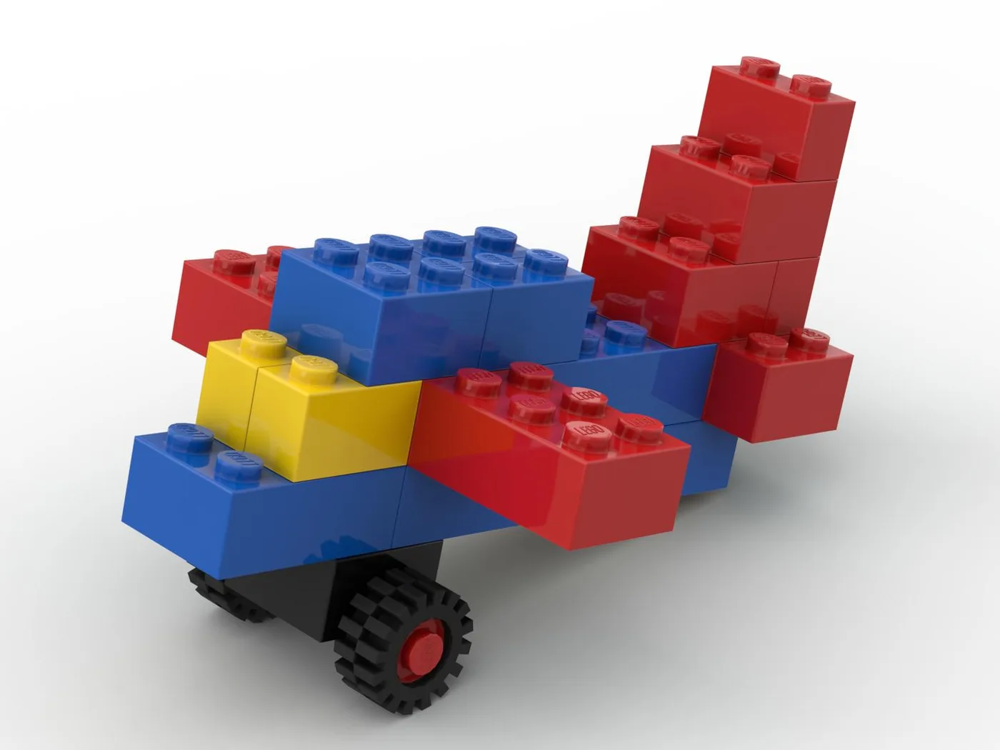 Dans le même style que le LEGO Ensemble de construction D : Avion (1915-1) | Brick Broker