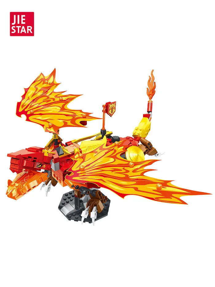 JIESTAR Ensemble Dragon de feu Evo de Kai (JS-JJ9019) - prix | Brick Broker