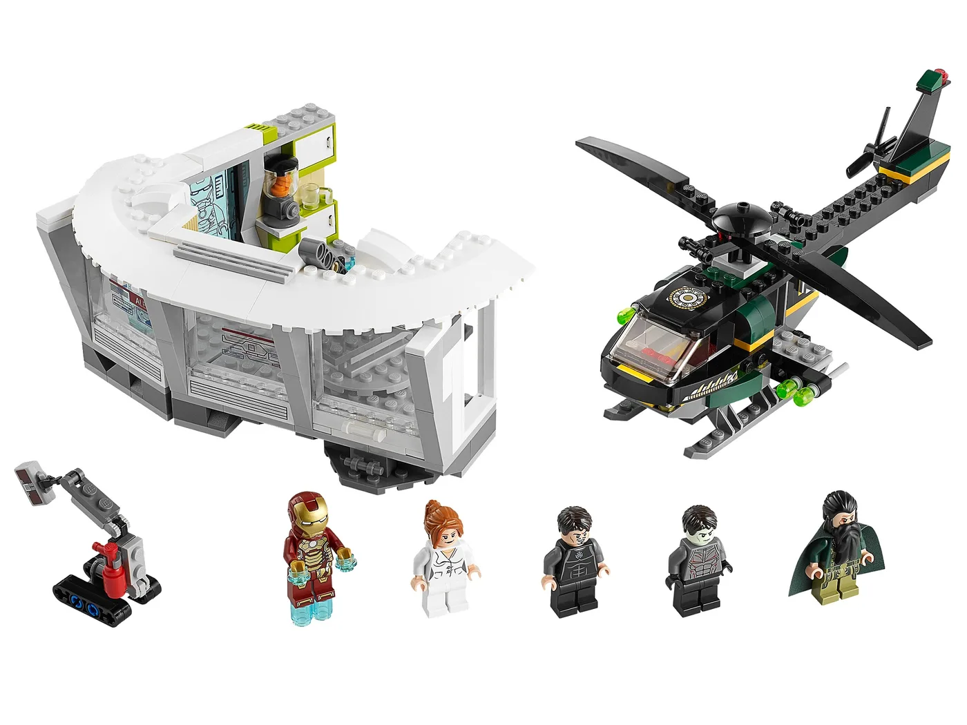 Dans le même style que le LEGO Iron Man : Attaque de la Villa Malibu (76007-1) | Brick Broker