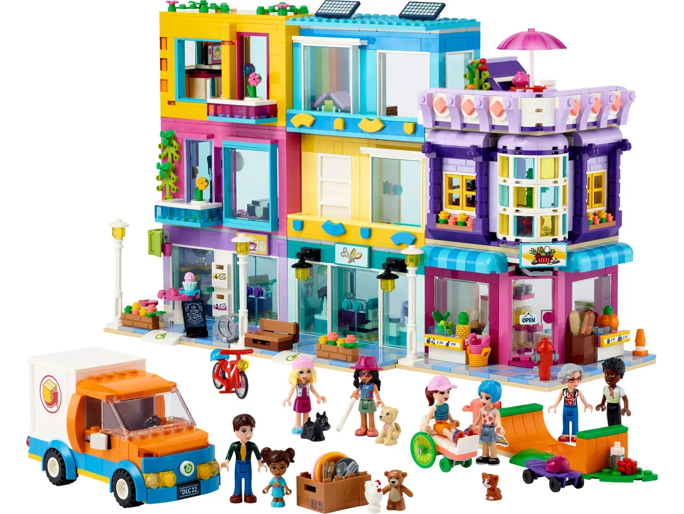 Dans le même style que le LEGO Bâtiment de la Rue Principale (41704-1) | Brick Broker