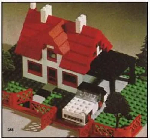 LEGO 346 Maison avec voiture - prix et où acheter | Brick Broker