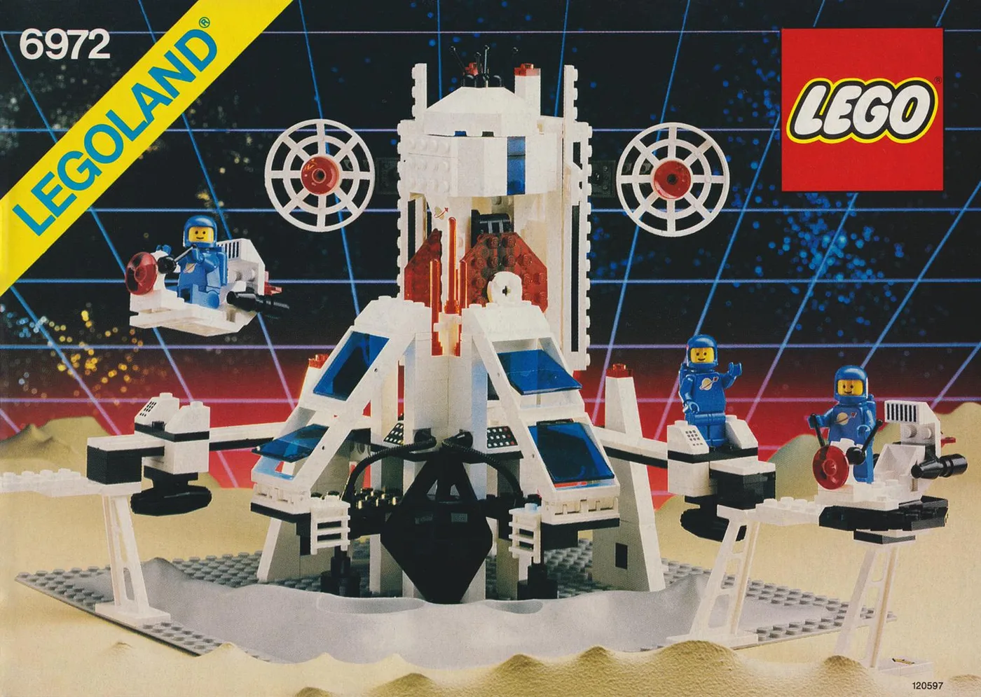 Dans le même style que le LEGO Laboratoire Spatial Polaris I (6972-1) | Brick Broker