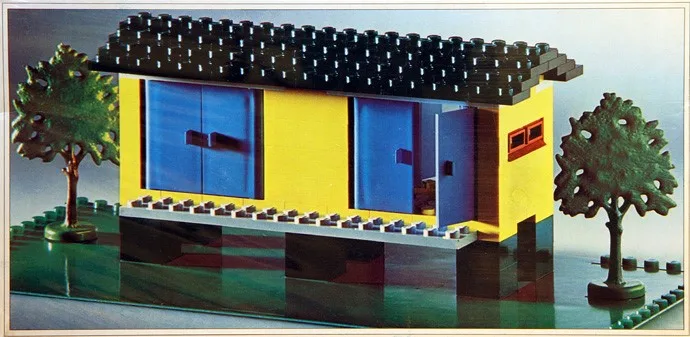 Dans le même style que le LEGO Entrepôt (341-1) | Brick Broker
