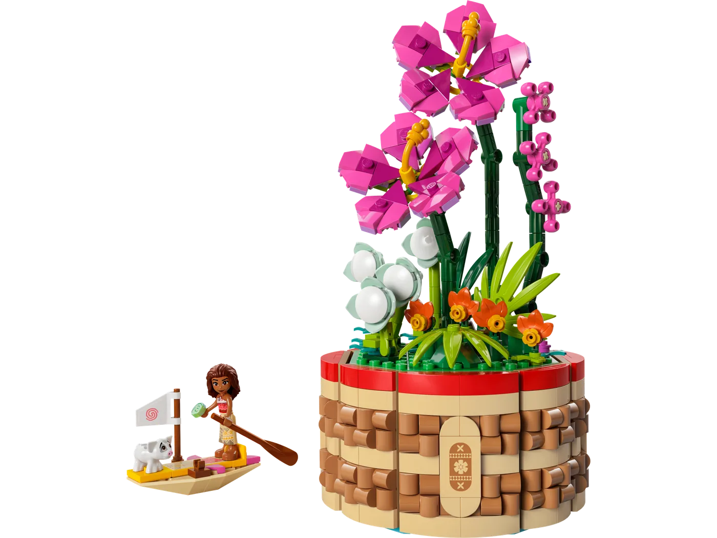 Dans le même style que le LEGO Le Pot de fleurs de Vaiana (43252-1) | Brick Broker