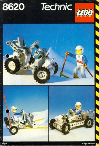 Dans le même style que le LEGO Scooter des neiges (8620-1) | Brick Broker
