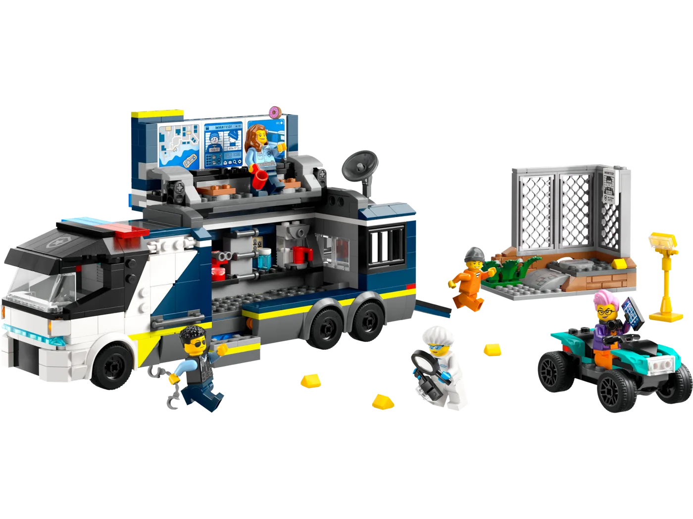 Dans le même style que le LEGO Camion laboratoire mobile de la police scientifique (60418-1) | Brick Broker
