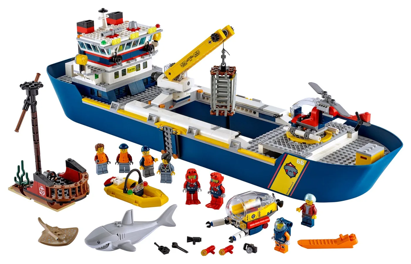Dans le même style que le LEGO Bateau d'exploration océanique (60266-1) | Brick Broker