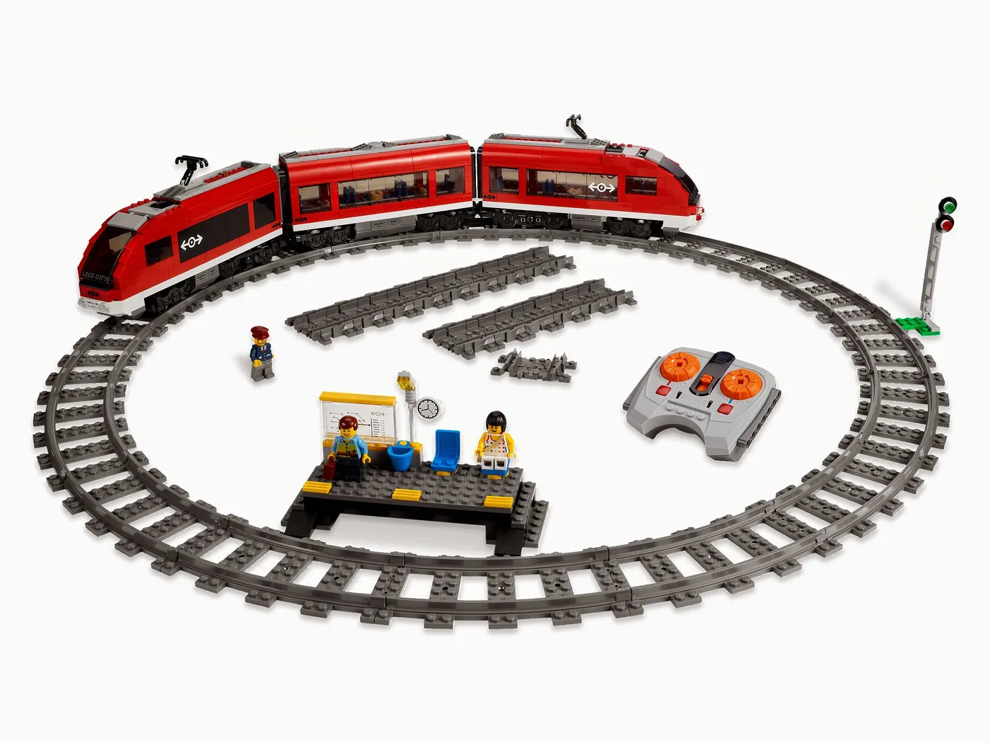 Dans le même style que le LEGO Train de Passagers (7938-1) | Brick Broker