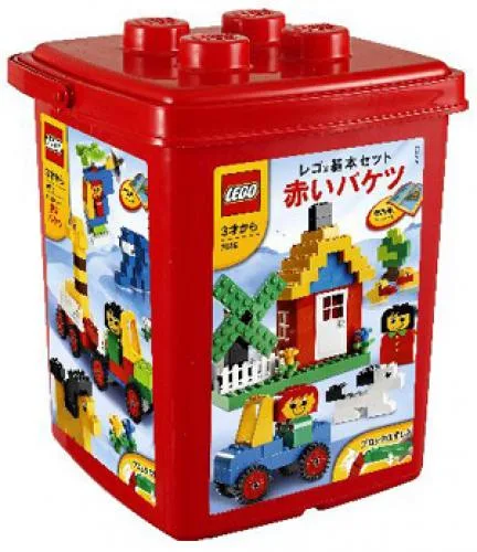 Dans le même style que le LEGO Seau rouge de base (7616-1) | Brick Broker