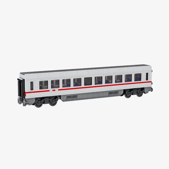 BlueBrixx Voiture passager rouge et blanc (BB-110086) - prix | Brick Broker