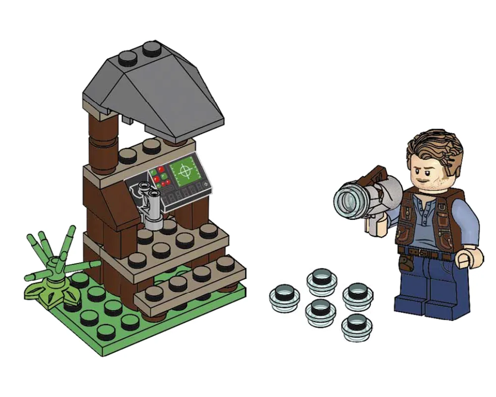 Dans le même style que le LEGO Owen et la Tour d'Observation (121802-1) | Brick Broker