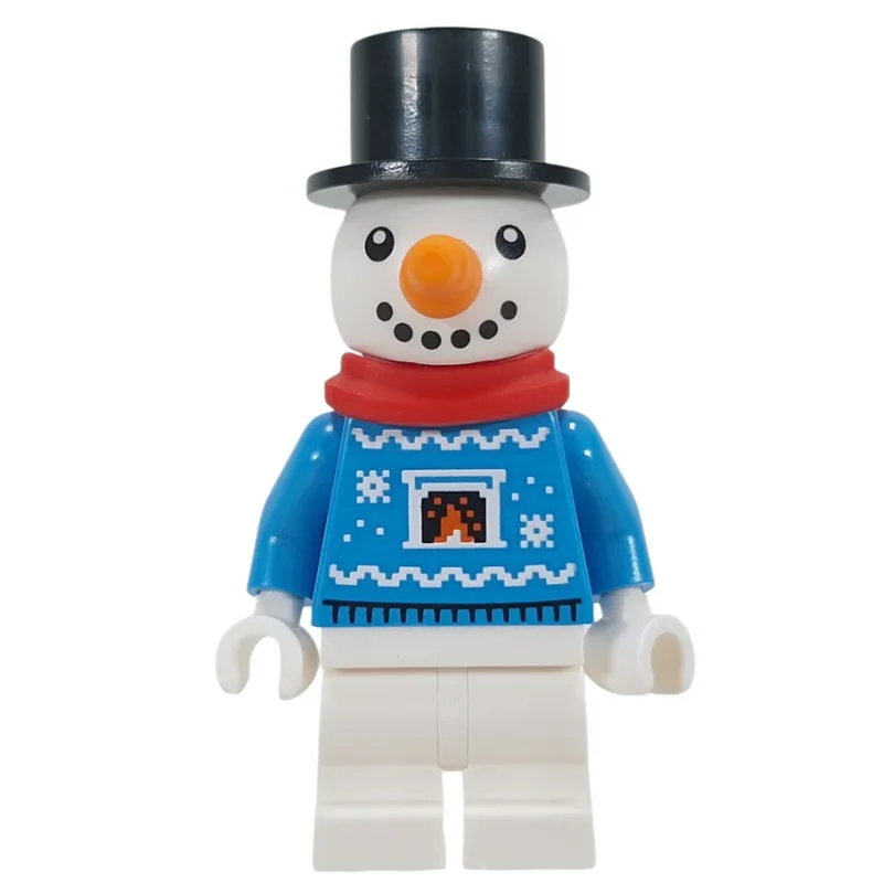 Snowman, Dark Azure Sweater — dans quels sets LEGO ? (fig-018106) | Brick Broker