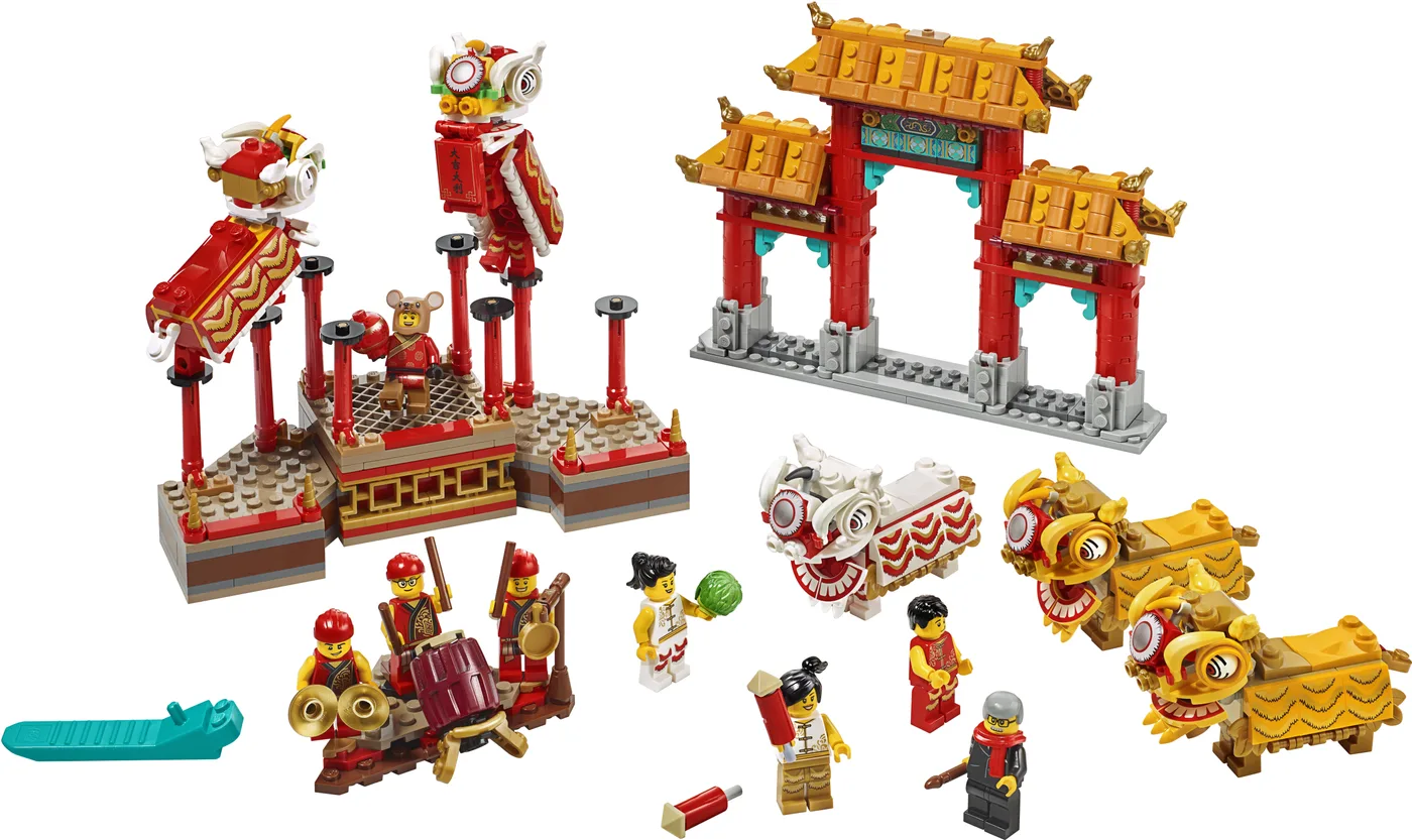 Dans le même style que le LEGO La Danse du Lion (80104-1) | Brick Broker