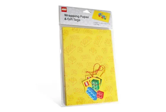 852462 Papier cadeau et étiquettes cadeau LEGO® - prix | Brick Broker