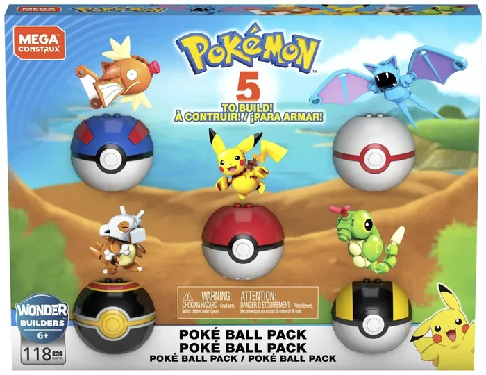 Mattel MEGA Pokémon™ - Coffret Pokeball Exclusif (GHP85) - prix | Brick Broker