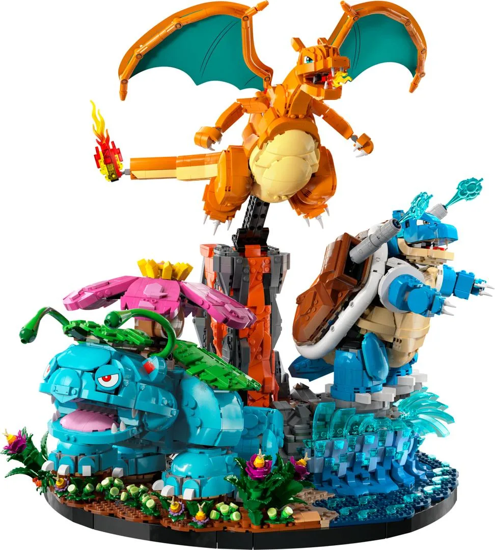 Dans le même style que le LEGO Venusaur, Dracaufeu et Tortank (72153-1) | Brick Broker