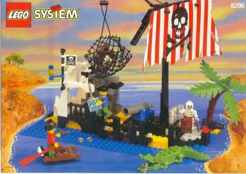 Dans le même style que le LEGO Île du naufrage (6296-1) | Brick Broker