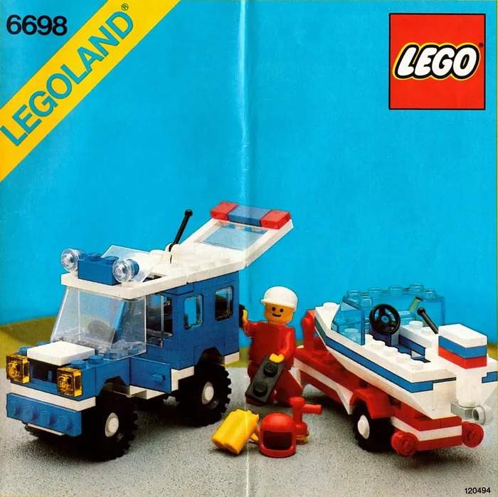 LEGO 6698 Camping-car avec hors-bord - prix | Brick Broker