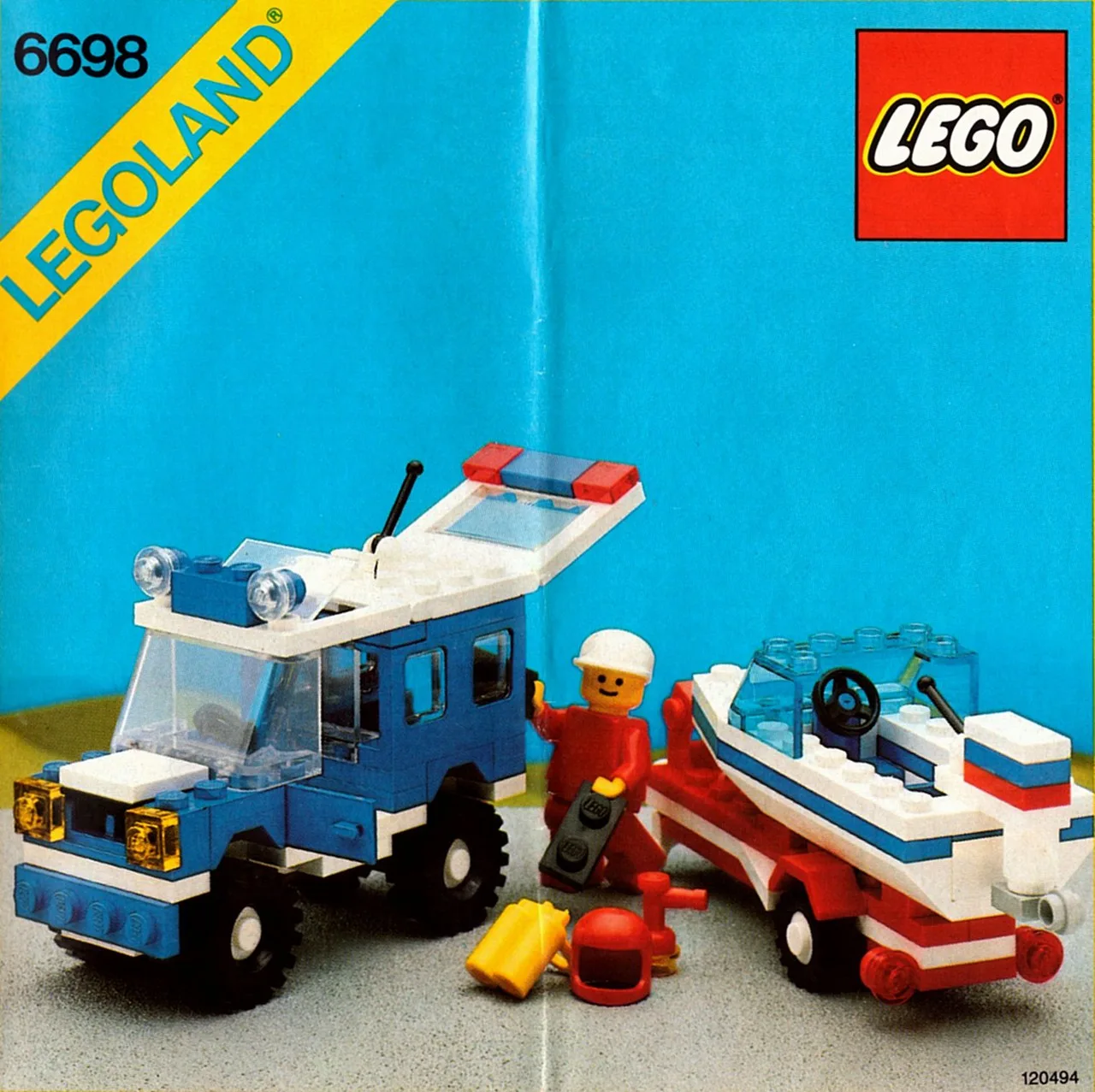Dans le même style que le LEGO Camping-car avec hors-bord (6698-1) | Brick Broker
