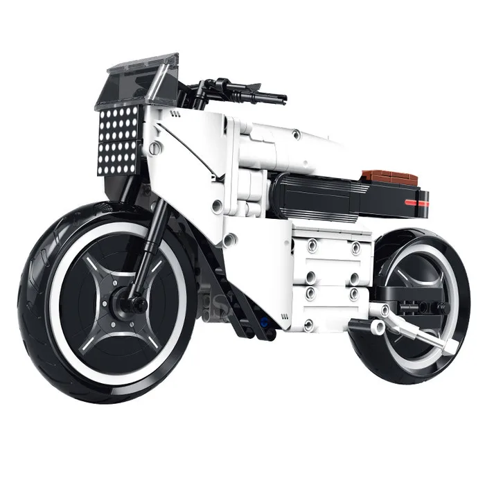 JIESTAR Modèle de moto GULY 1:8 Technic 60539 (JS-60539) - prix | Brick Broker