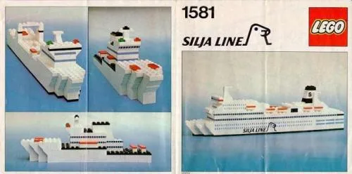 Dans le même style que le LEGO Ferry Silja Line (1581-1) | Brick Broker