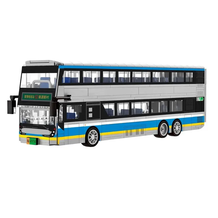 Wange Autobus électrique à deux étages (WAN-4974) - prix | Brick Broker