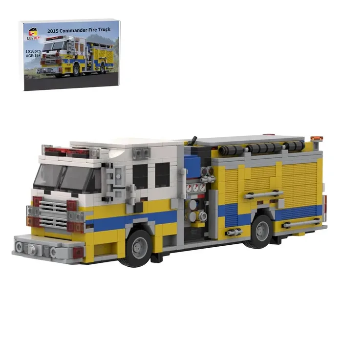 LesDiy Camion de pompier Commandant Ventura County (LESDIY-3709080) - prix | Brick Broker