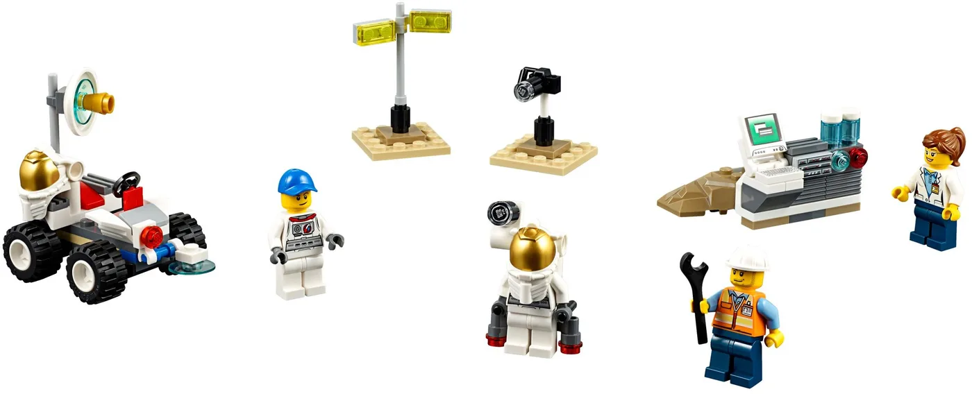 Dans le même style que le LEGO Ensemble de démarrage de l'espace (60077-1) | Brick Broker