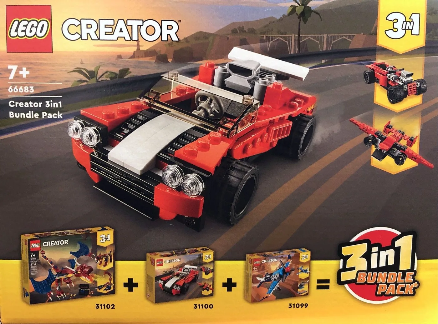 Dans le même style que le LEGO Creator 3en1 Pack Groupé (66683-1) | Brick Broker