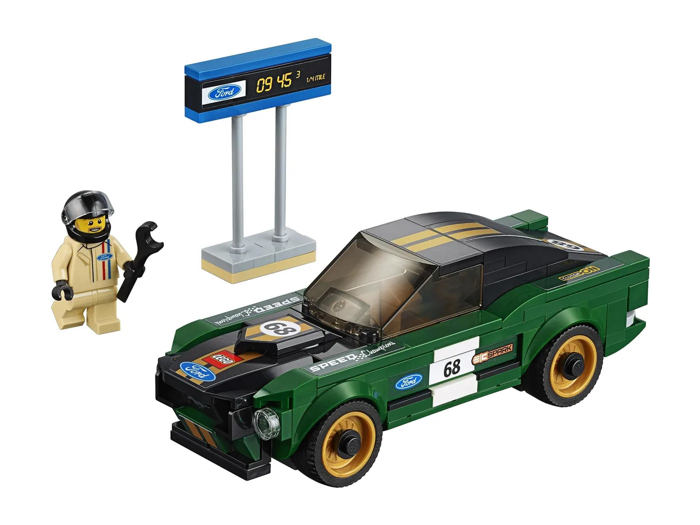Dans le même style que le LEGO Ford Mustang Fastback 1968 (75884-1) | Brick Broker