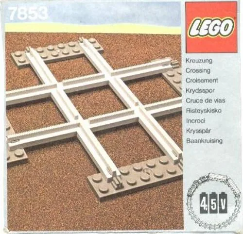 Dans le même style que le LEGO Passage à Niveau, Gris 4.5V (7853-1) | Brick Broker