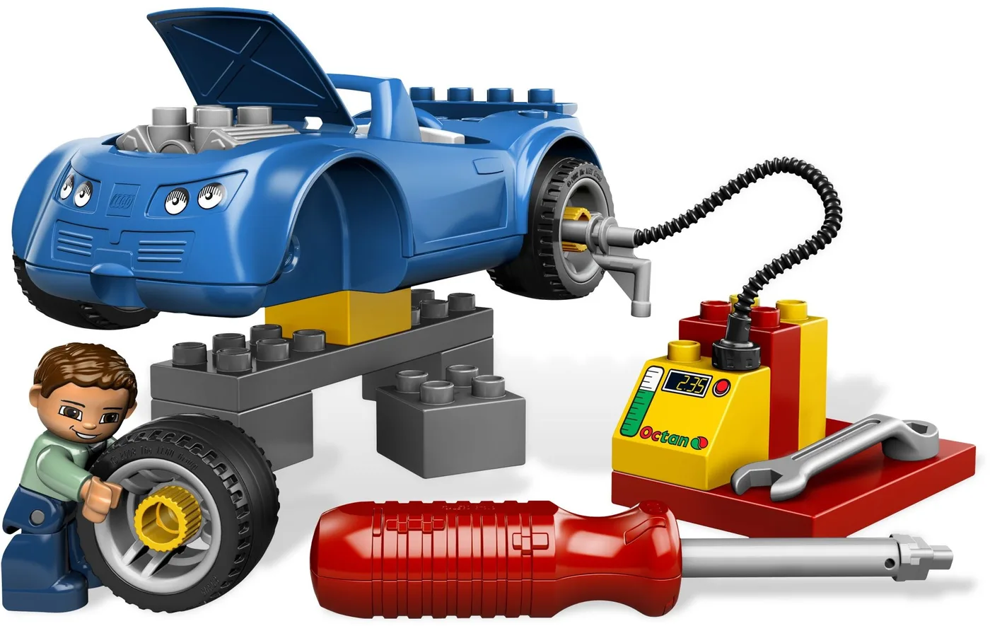 Dans le même style que le LEGO Station-service (5640-1) | Brick Broker