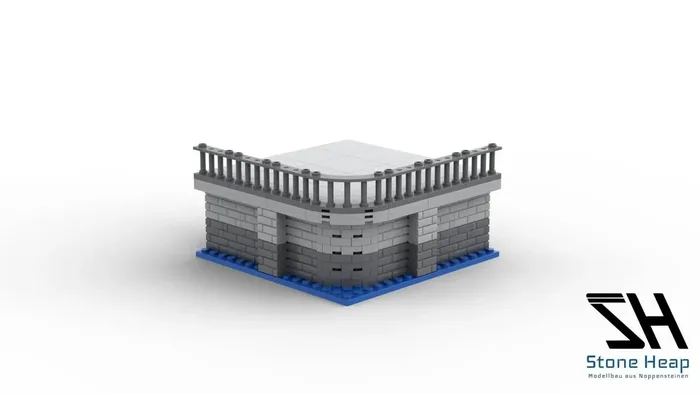 Stone Heap Module de port courbe extérieure (SH-4002) - prix | Brick Broker