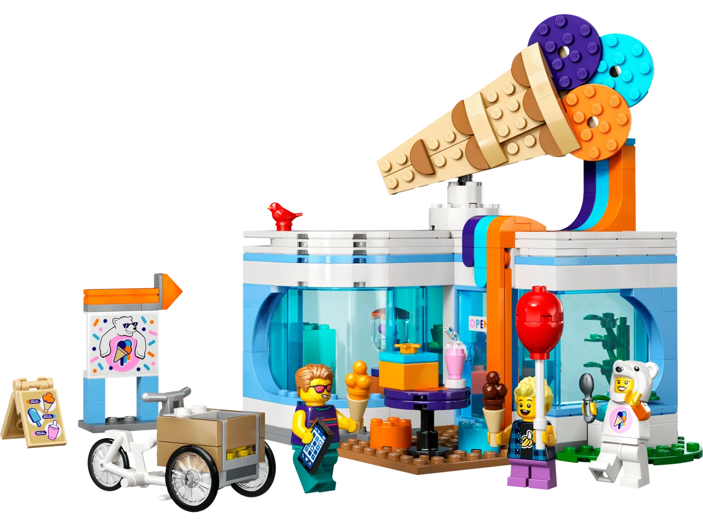 Dans le même style que le LEGO Magasin de glaces (60363-1) | Brick Broker