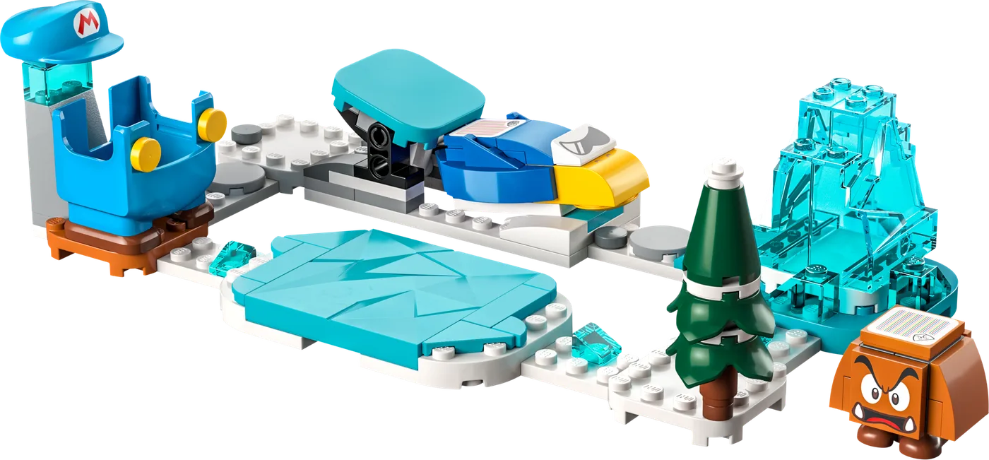 Dans le même style que le LEGO La tenue Mario de glace et le monde gelé – Set d'extension (71415-1) | Brick Broker