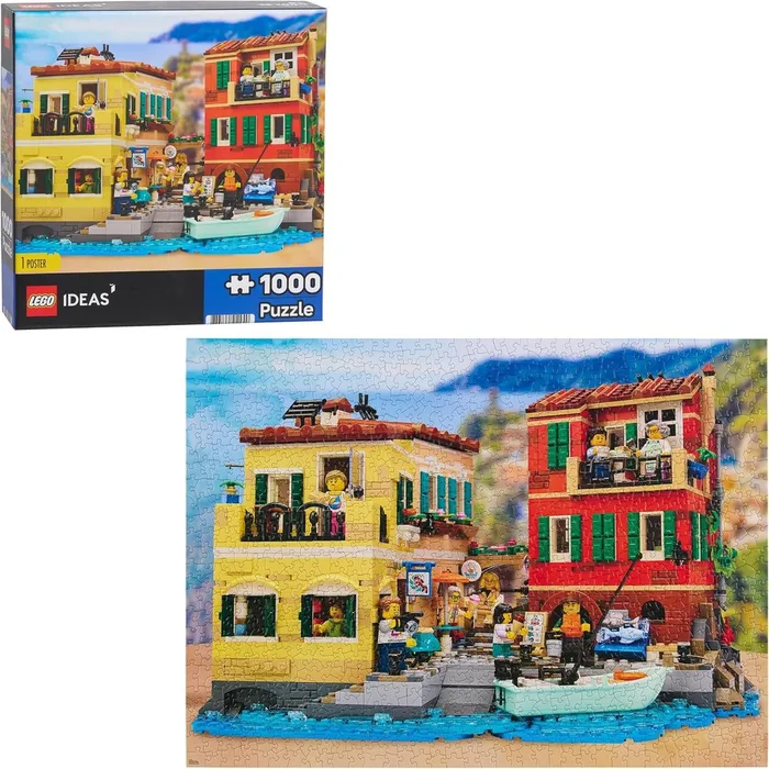 51294 LEGO Ideas Italian Riviera Puzzle - prix | Brick Broker