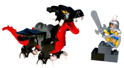 Dans le même style que le LEGO Dragon Noir du Château (4784-1) | Brick Broker