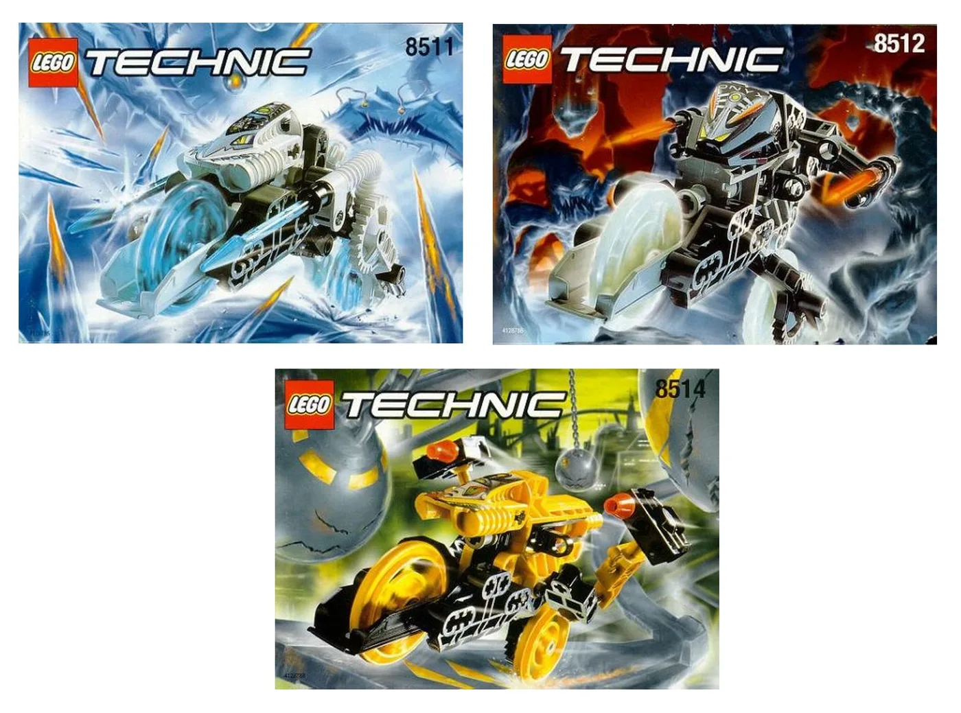 Dans le même style que le LEGO Givre + Onyx + Puissance (C8511-2) | Brick Broker