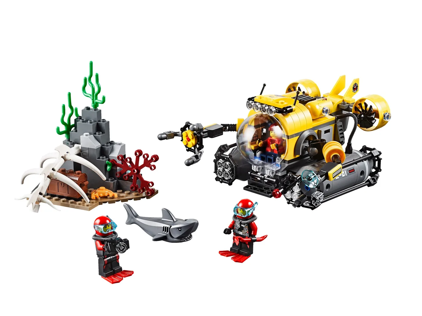 Dans le même style que le LEGO Sous-marin des profondeurs (60092-1) | Brick Broker