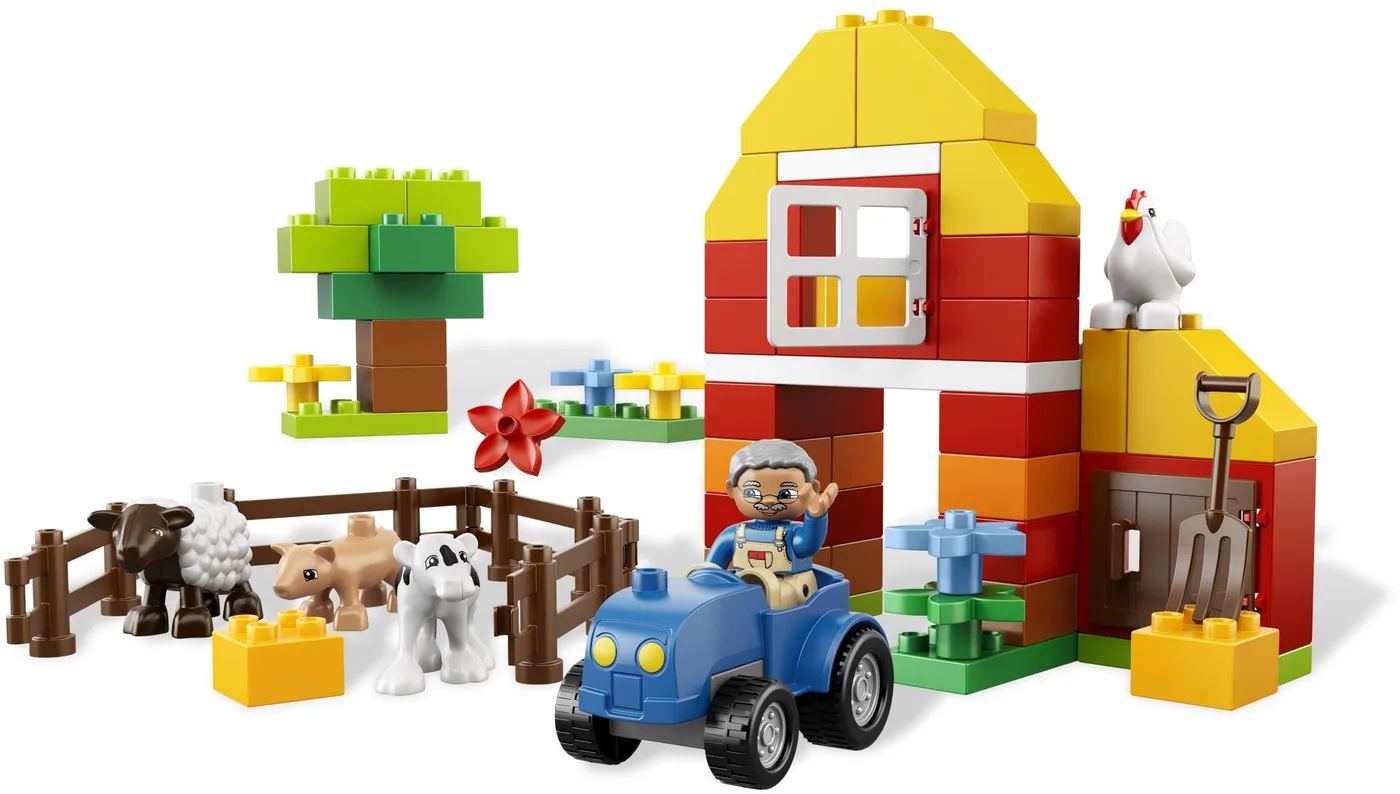 Dans le même style que le LEGO Ma première ferme (6141-1) | Brick Broker