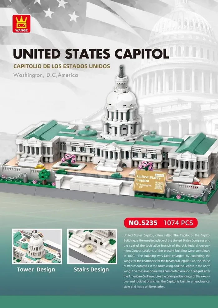 Wange Capitole des États-Unis (WAN-5235) - prix | Brick Broker