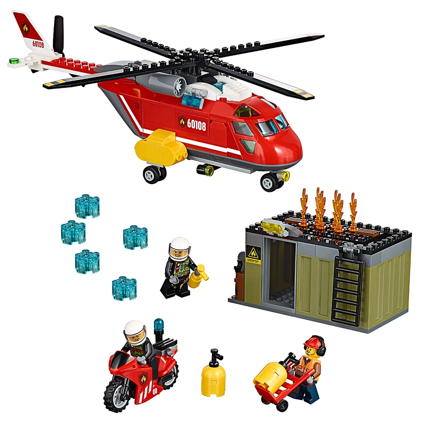 Dans le même style que le LEGO Unité d'intervention incendie (60108-1) | Brick Broker