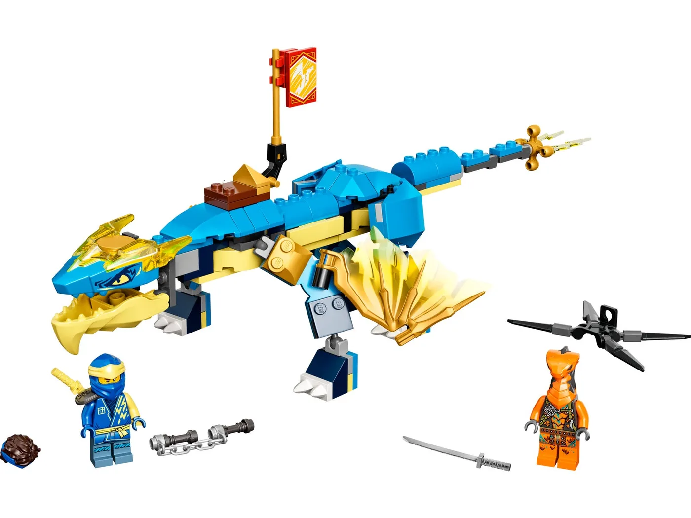 Dans le même style que le LEGO Dragon Tonnerre de Jay EVO (71760-1) | Brick Broker