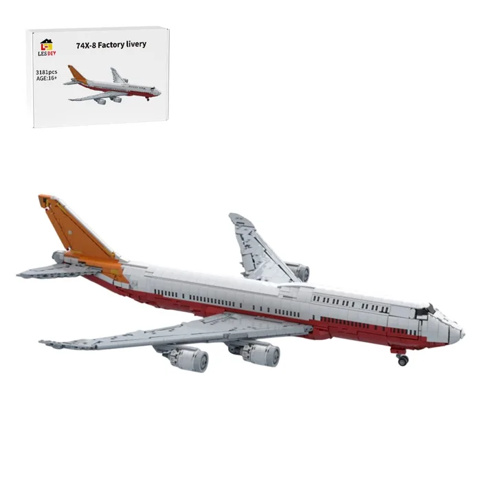 LesDiy Avion de ligne 747-8I livrée usine (LESDIY-3730242) - prix | Brick Broker