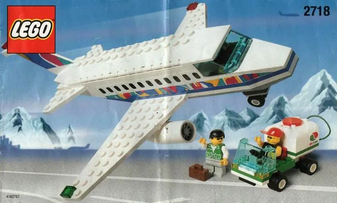 Dans le même style que le LEGO Avion et équipe au sol (Version Air 2000) (2718-1) | Brick Broker