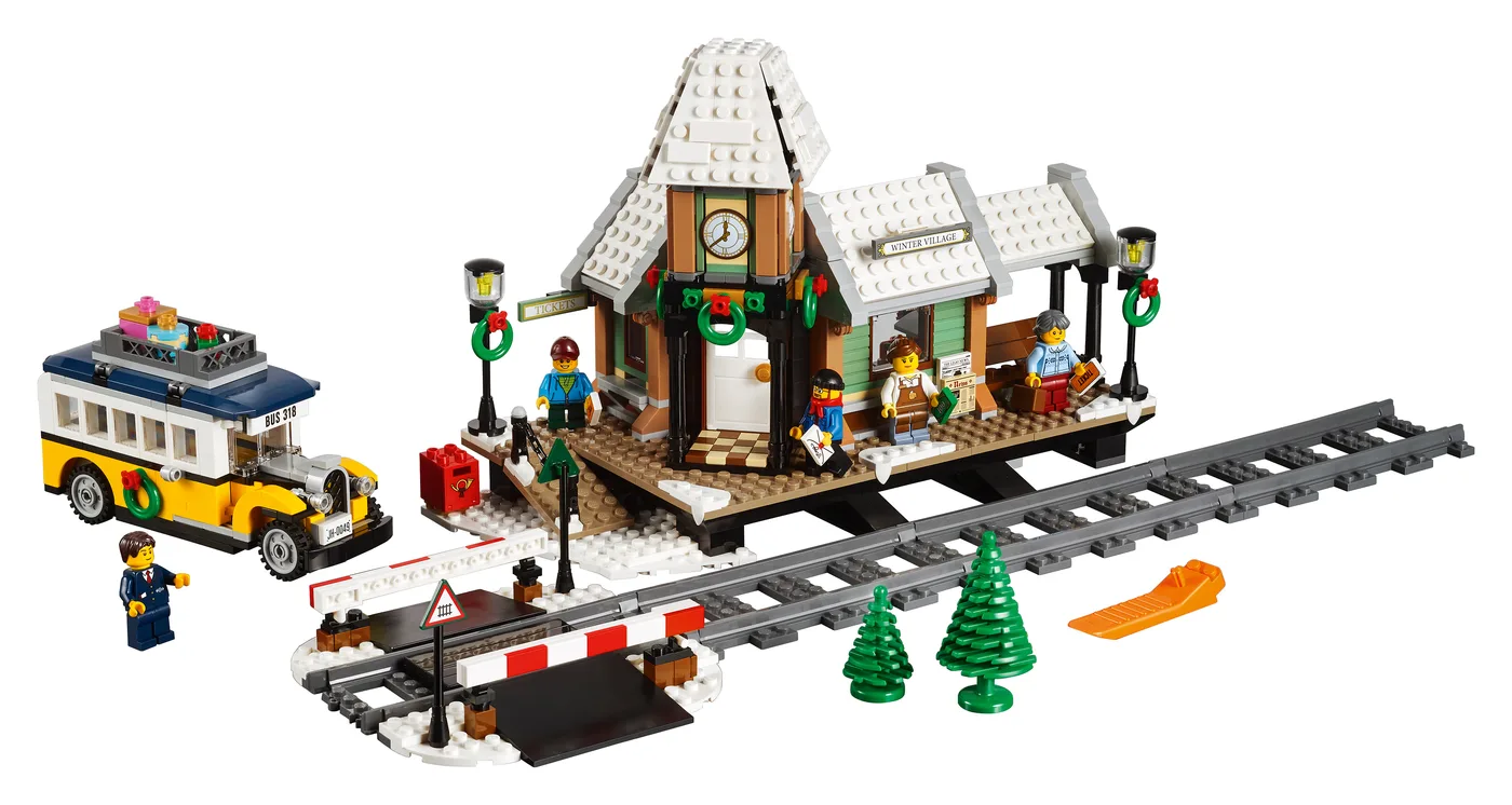 Dans le même style que le LEGO Gare du village d'hiver (10259-1) | Brick Broker