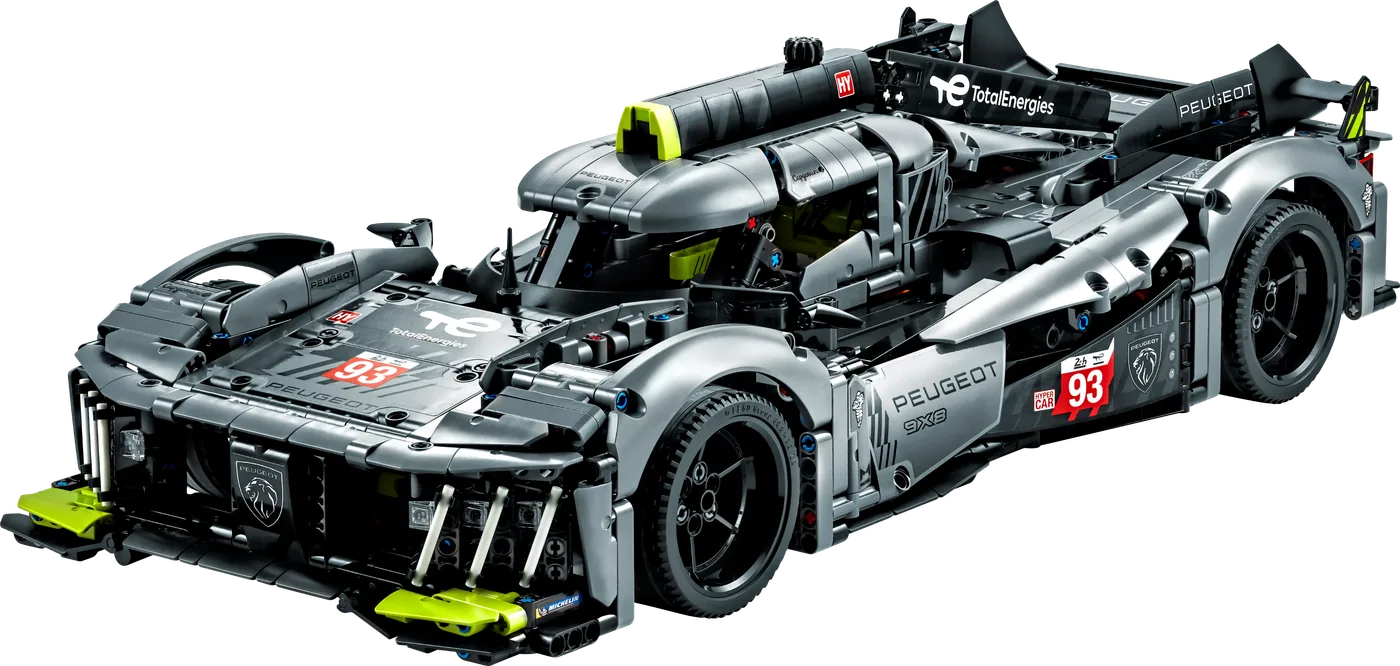 Dans le même style que le LEGO Hypercar Hybride Peugeot 9X8 Le Mans (42156-1) | Brick Broker