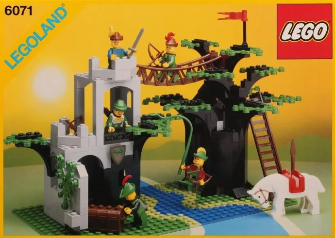 Dans le même style que le LEGO Gué des Forestiers (6071-1) | Brick Broker
