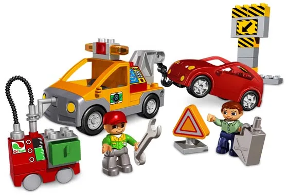 Dans le même style que le LEGO Aide sur l'autoroute (4964-1) | Brick Broker