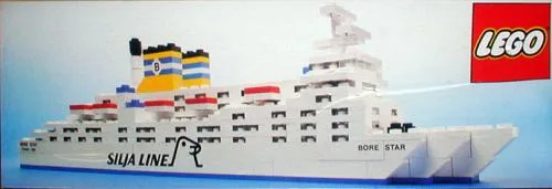 Dans le même style que le LEGO Ferry Silja Line (1580-2) | Brick Broker